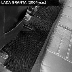 3D коврики EVA с бортами Lada Granta седан, лифтбек (2011-2018)