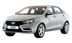 2D коврики EVA в салон и багажник на Lada Vesta седан (2015-2022)