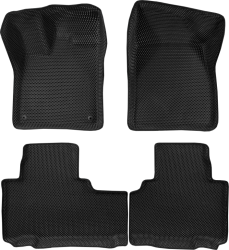 3D коврики EVA с бортами в салон на GAC GS8 II 7 мест (2021-н.в)