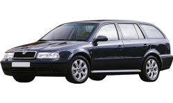 2D коврики EVA в салон и багажник  на Skoda Octavia I Tour универсал (2000-2010)